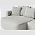 Sofá Montevidéu Modular 2,90m em Linho Piemonte Bege Claro - Home Mobily - Imagem 6