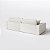 Sofá Estocolmo 2,96m em Linho Mar Off White - Home Mobily - Imagem 5