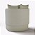 Poltrona Giratória Bangkok com Puff em Linho Nuvem Off White - Home Mobily - Imagem 8