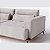 Sofá Houston com Chaise 2,87m em Bouclé Off White Nuvem - Imagem 3