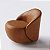 Poltrona Mônaco em Corino Durango Terracota - Home Mobily - Imagem 5