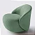 Poltrona Mônaco em Linho Columbia Verde Militar - Home Mobily - Imagem 5
