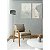 Poltrona Decorativa Bela em Linho Bege Creme - Imagem 2