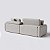 Sofá Denver 2,34m em Linho Safira Off White - Home Mobily - Imagem 7