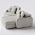 Sofá Denver 2,14m em Bouclé Off White Nuvem - Imagem 8