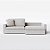 Sofá Cama Bélgica 2,70m em Linho Safira Off White - Home Mobily - Imagem 8
