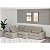 Sofá Volt com Chaise 2,80m em Suede Real Castor - Home Mobily - Imagem 2
