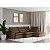 Sofá Volt com Chaise 3,20m em Suede Veludo Marrom - Home Mobily - Imagem 6