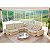 Sofá Volt de Canto 3,77m x 3,77m em Suede Veludo Off White - Home Mobily - Imagem 9