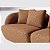 Sofá Living Com Chaise Van Gogh 3,20m em Bouclé Sol Mostarda - Home Mobily - Imagem 3