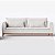 Sofá Lisboa 2,00m em Linho Safira Off White - Home Mobily - Imagem 1