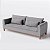 Sofá Lisboa 1,80m em Suede Cinza de Inverno - Home Mobily - Imagem 7
