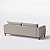 Sofá Living Lisboa 2,00m em Suede Real Castor - Home Mobily - Imagem 6