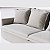 Sofá Cama Bariloche 2,40m em Linho Safira Off White - Home Mobily - Imagem 3