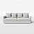 Sofá Cama Bariloche 2,20m em Linho Safira Off White - Home Mobily - Imagem 10