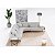 Sofá de Canto Moscou 3,41m x 3,03m em Boucle Alaska Natural - Home Mobily - Imagem 10