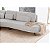 Sofá de Canto Moscou 3,41m x 3,03m em Boucle Alaska Natural - Home Mobily - Imagem 6
