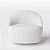 Poltrona Mônaco em Bouclé Aurora Branco Cru - Home Mobily - Imagem 7