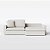 Sofá Cama Bélgica Retrátil e Reclínável 1,70m em Linho Nuvem Off White - Home Mobily - Imagem 7