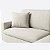 Sofá Cama Bélgica Sem Caixa 1,90m em Linho Off White - Imagem 2