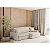 Sofá Cama Bélgica Retrátil e Reclínável 2,10m em Linho Nuvem Off White - Home Mobily - Imagem 2