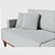 Poltrona Doha em Bouclé Saturno Cinza Claro - Home Mobily - Imagem 3
