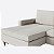 Sofá Viena com Chaise 2,70m em Linho Piemont Bege Claro - Home Mobily - Imagem 3