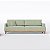 Sofá Living Doha 1,78m em Linho Columbia Premium Verde Militar - Home Mobily - Imagem 1