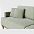 Sofá Living Doha 1,78m em Linho Columbia Premium Verde Militar - Home Mobily - Imagem 3