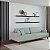Sofá Living Doha 2,68m em Bouclé Saturno Cinza Claro - Home Mobily - Imagem 2