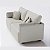 Sofá Living Barcelona 2,40m em Linho Nuvem Off White - Home Mobily - Imagem 6