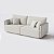 Sofá Living Barcelona 1,80m em Linho Nuvem Off White - Home Mobily - Imagem 8