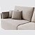 Sofá Living Barcelona 2,20m em Linho Aston Cinza Amarronzado - Home Mobily - Imagem 3