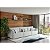 Sofá Living Barcelona 2,65m em Bouclé Aurora Branco Cru - Home Mobily - Imagem 2