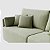 Sofá Living com Chaise Barcelona 2,95m em Linho Columbia Premium Verde Militar - Home Mobily - Imagem 3