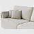 Sofá Living com Chaise Barcelona 3,55m em Linho Nuvem Off White - Home Mobily - Imagem 3