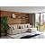Sofá Living com Chaise Barcelona 2,95m em Linho Aston Cinza Amarronzado - Home Mobily - Imagem 2