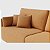 Sofá Living com Chaise Barcelona 3,55m em Bouclé Sol Mostarda - Home Mobily - Imagem 3