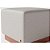 Puff Decorativo Beta em Chenille Bege - Home Mobily - Imagem 5