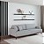 Sofá Living Doha 1,98m em Linho Cósmica Cinza - Home Mobily - Imagem 2