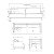 Sofá Living Doha 2,28m em Couro Preto - Home Mobily - Imagem 5