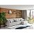 Sofá Living com Chaise Barcelona 2,95m em Chenille Bege - Imagem 2