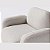 Poltrona Giratória Cairo em Linho Nublado Off White - Home Mobily - Imagem 3