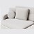 Sofá Denver Retrátil e Reclinável 2,34m em Veludo Atenas Off White - Home Mobily - Imagem 3