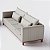 Sofá Living Lisboa 1,80m em Chenille Bege - Imagem 7