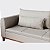 Sofá Living Lisboa 2,70m em Chenille Bege - Home Mobily - Imagem 3