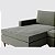 Sofá Viena com Chaise 2,40m em Linho Verde - Imagem 3