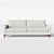 Sofá Living Viena 2,00m em Linho Bege Claro - Home Mobily - Imagem 8