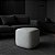 Puff Joy em Linho do Tempo Cinza Claro - Home Mobily - Imagem 2