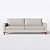Sofá Living Viena 2,20m em Chenille Bege - Imagem 6